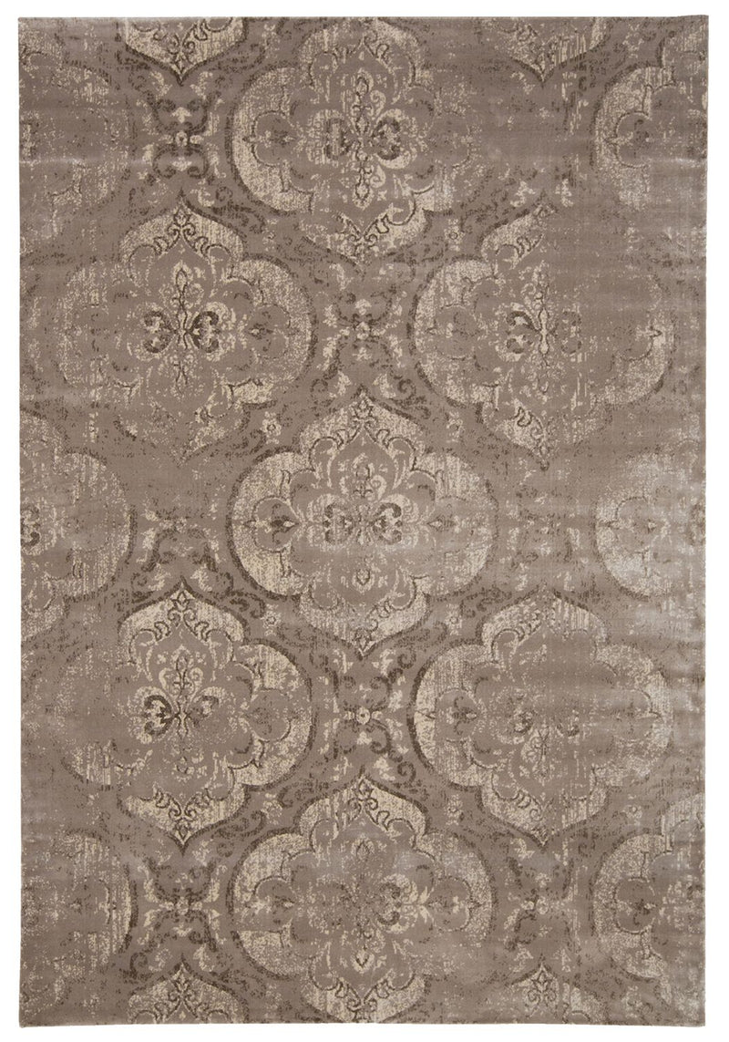 media image for Margaux Taupe and Cream Rug by BD Fine Flatshot Image 1 20