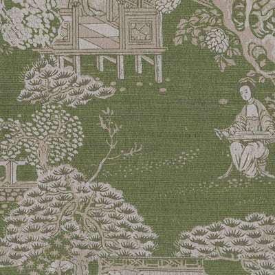 product image of Toile Pastoral Wallpaper in Beige/Taupe 55