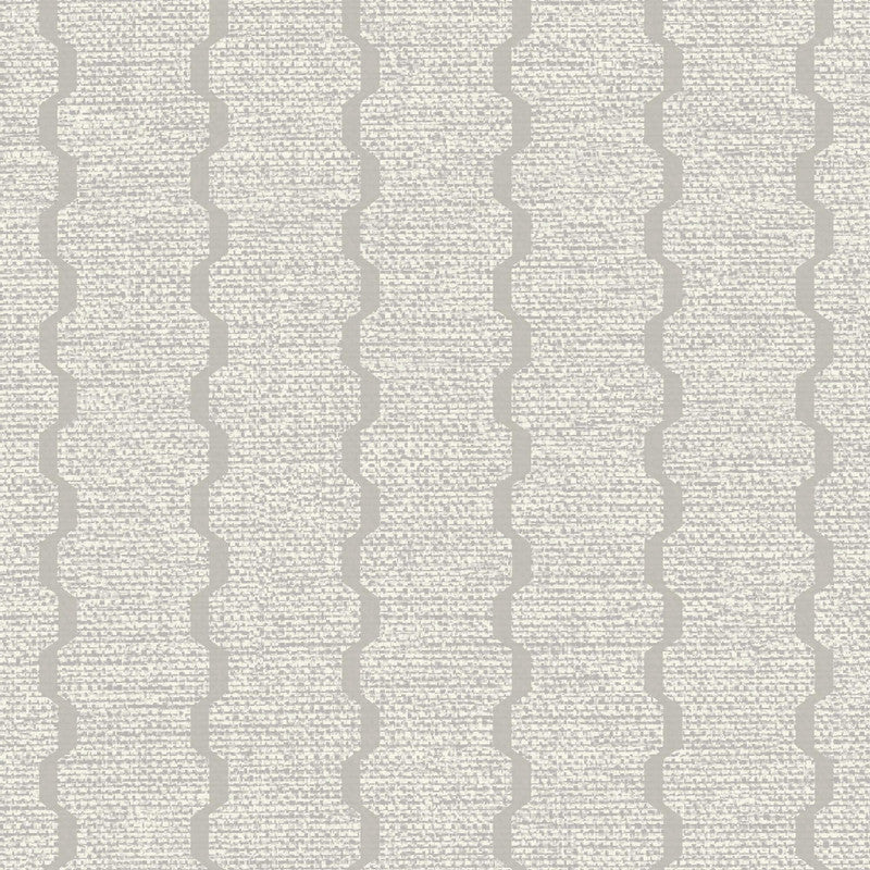 media image for Stripe Wave Texture Wallpaper in Taupe 245