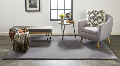 product image for Len Warm Dark Gray Rug by BD Fine Roomscene Image 1 13