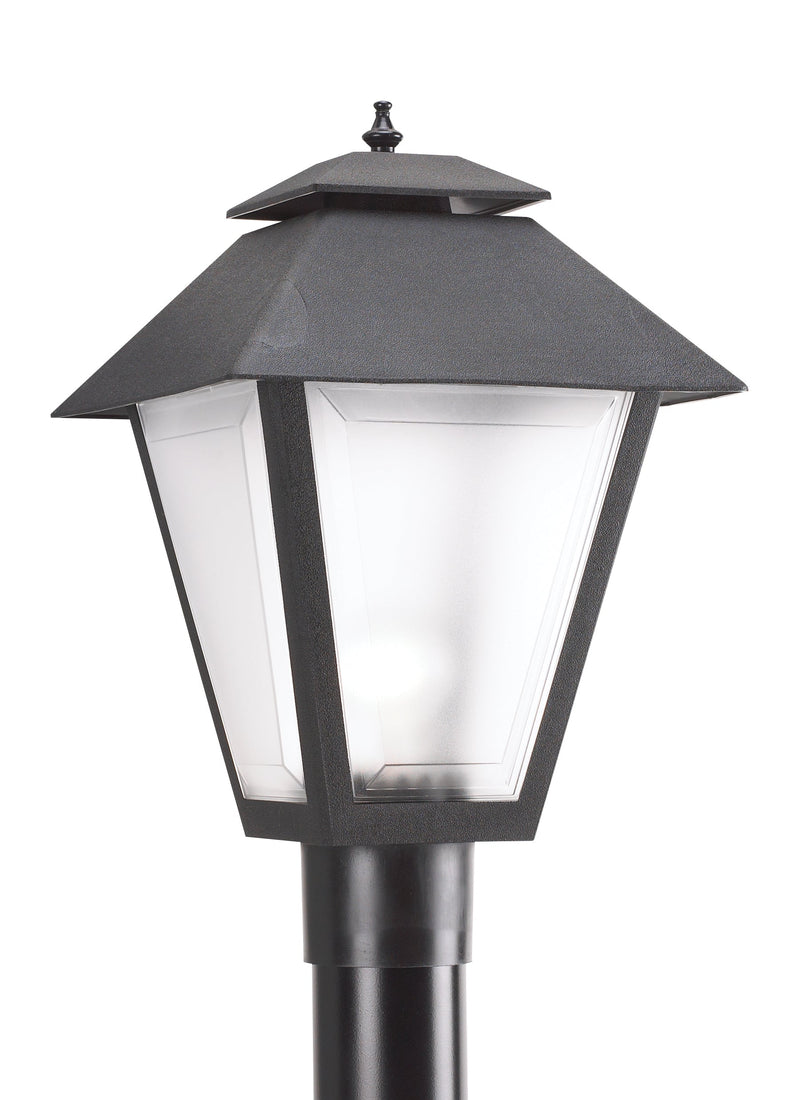media image for polycarbonate outdoor outdoor post lantern by sea gull 82065 12 1 265