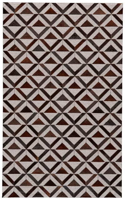 product image of Canady Gray and Brown Rug by BD Fine Flatshot Image 1 551