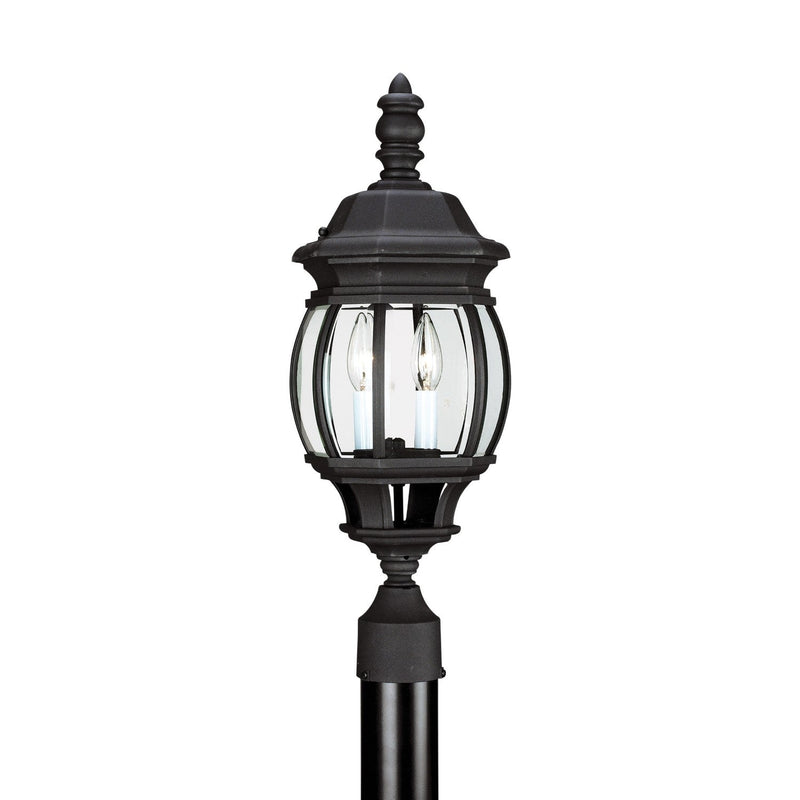 media image for wynfield 2 light outdoor post lantern by sea gull 82200 12 1 219