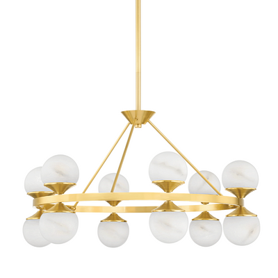 product image of grafton 12 light chandelier by hudson valley lighting 8236 agb 1 528