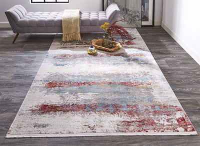 product image for Lindstra Gray and Blue Rug by BD Fine Roomscene Image 1 40