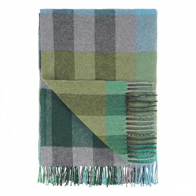 media image for Bampton Emerald Throw design by Designers Guild 248