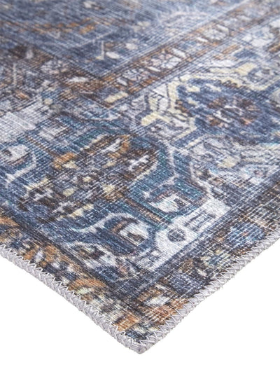 product image for Prescott Blue and Brown Rug by BD Fine Corner Image 1 44