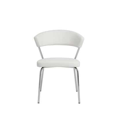 product image for Draco Side Chair in Various Colors - Set of 2 Flatshot Image 1 0