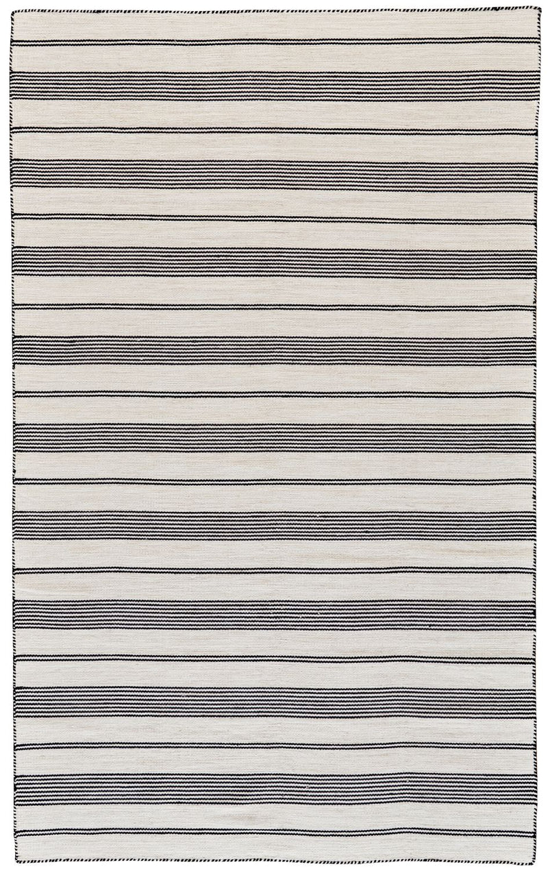 media image for Granberg Hand Woven Black and White Rug by BD Fine Flatshot Image 1 248