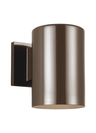product image for outdoor cylinders led wall lantern by sea gull 8313997s 753 3 48
