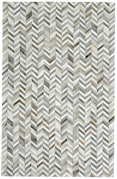 product image for Zenna Other Dark and Light Gray 8ft x 10ft Area Rug Rug by BD Fine Flatshot Image 1 89