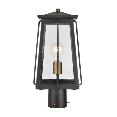 product image of kirkdale 2 light outdoor post light by elk 83406 1 1 537