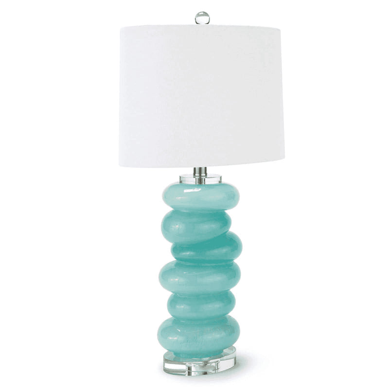 media image for Stacked Pebble Glass Table Lamp Alternate Image 4 245