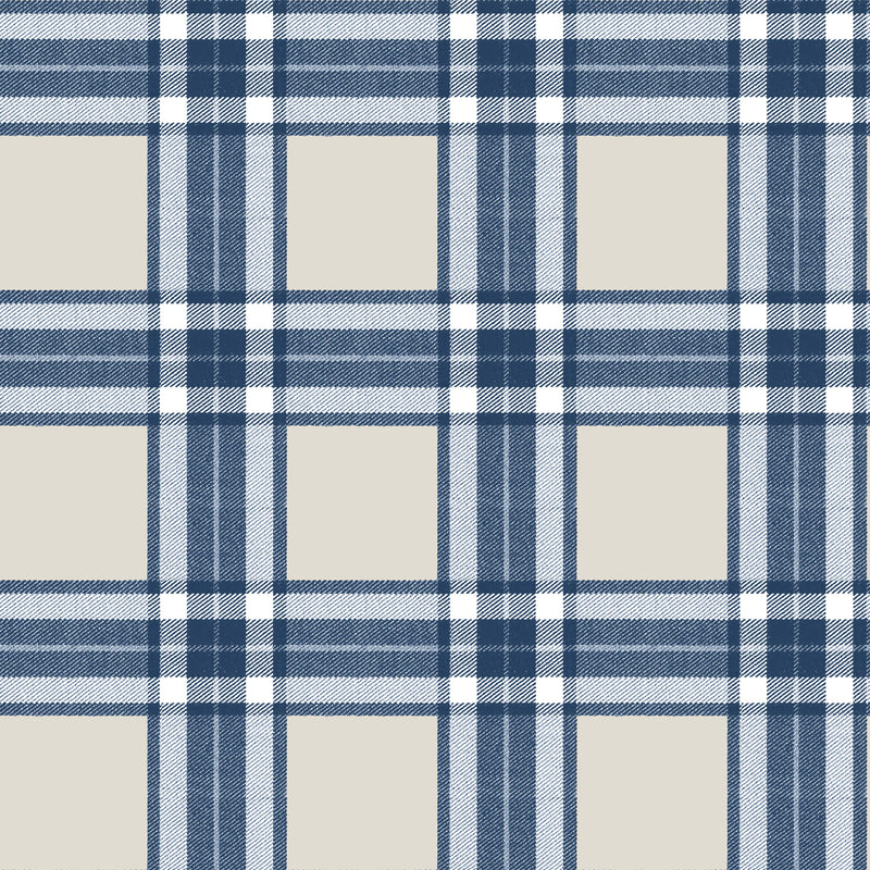 media image for sample tartan blue wallpaper from cottage chic collection by galerie wallcoverings 1 265