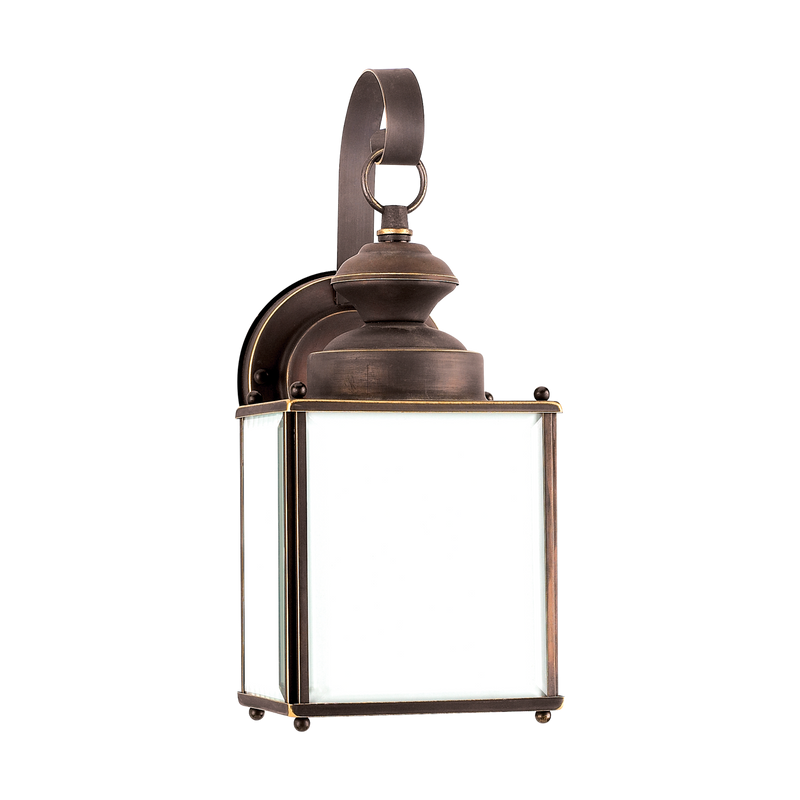 media image for Jamestowne Outdoor One Light Lantern Bulb Included 4 26