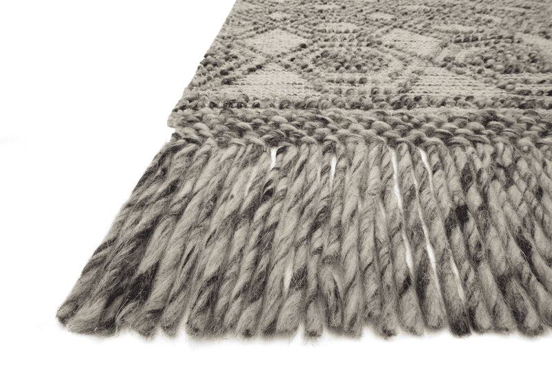 media image for Holloway Hand Woven Grey Rug Alternate Image 4 266