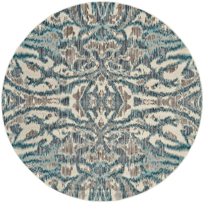 product image for Arsene Teal and Taupe Rug by BD Fine Flatshot Image 1 91