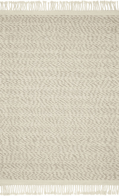 product image of Myra Hand Woven White / Natural Rug Flatshot Image 575