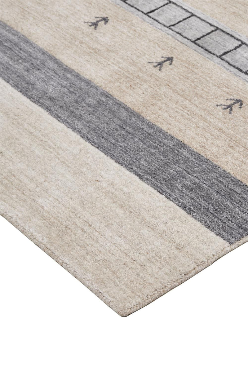 media image for Yurie Beige and Gray Rug by BD Fine Corner Image 1 281