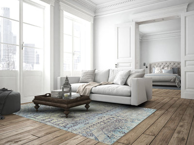product image for Alessandria Green and Blue Rug by BD Fine Roomscene Image 1 83