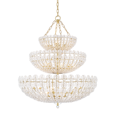 product image for Floral Park 24 Light Chandelier by Hudson Valley 40