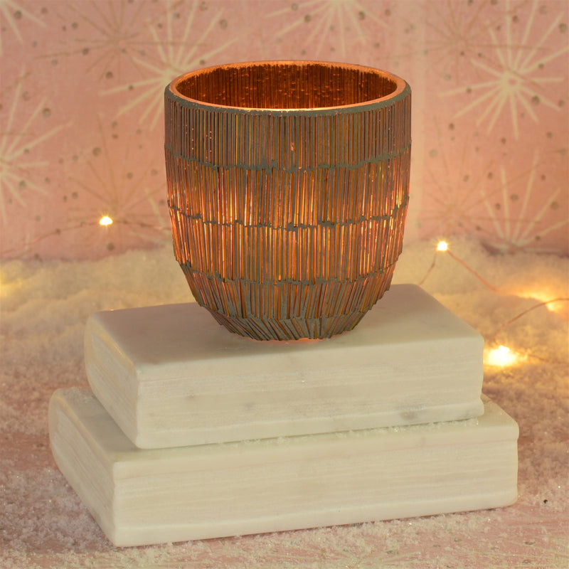 media image for Mosaic Pipe Tealight Holder 233