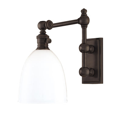 product image of roslyn 1 light wall sconce 762 design by hudson valley lighting 1 563