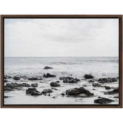 product image for winter shore framed canvas 15 42