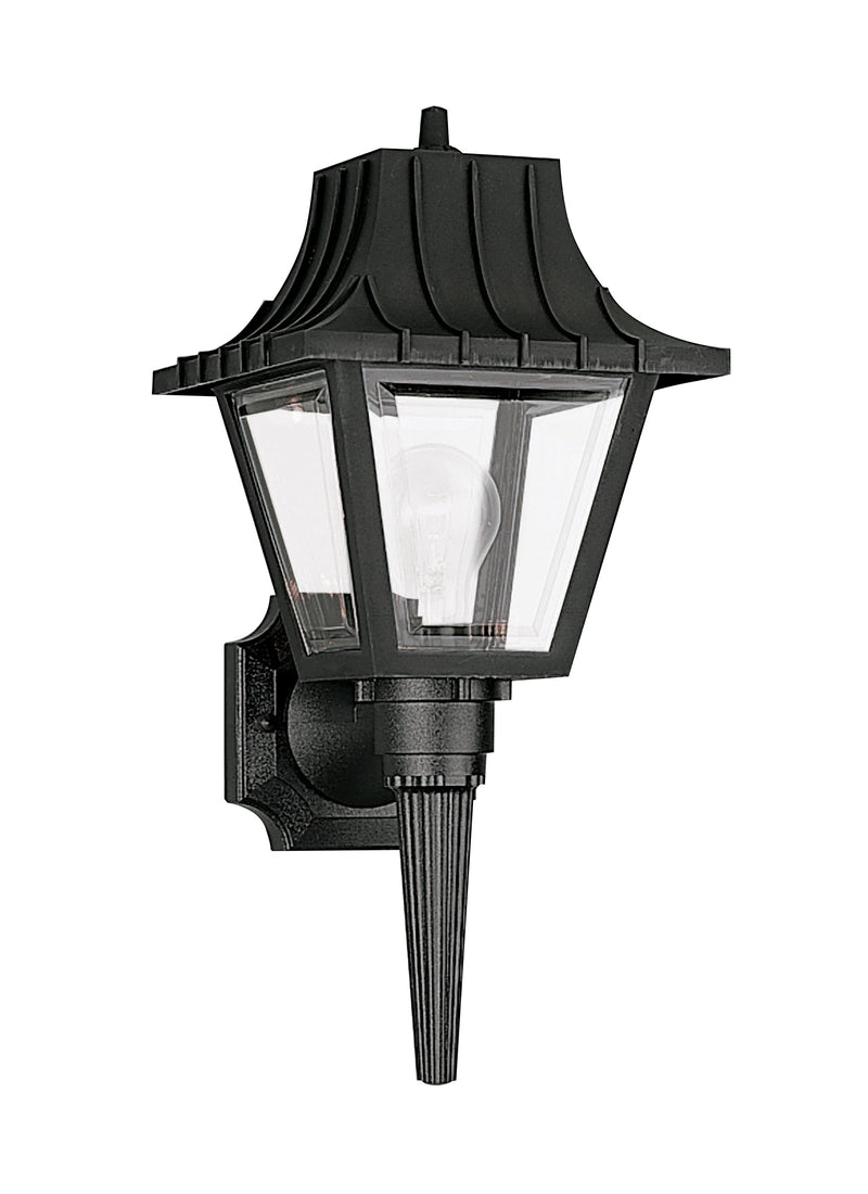 media image for polycarbonate outdoor outdoor wall lantern by sea gull 8720 32 1 241