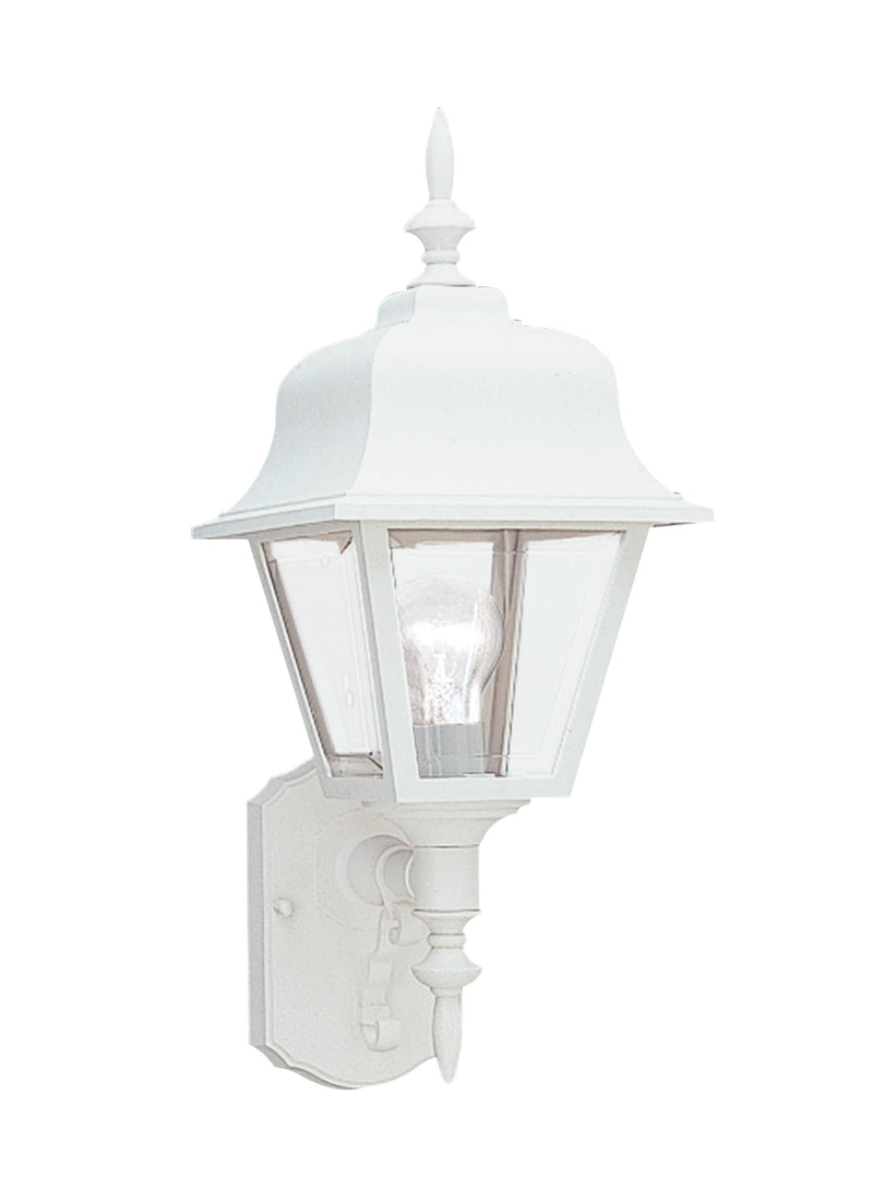media image for polycarbonate outdoor outdoor wall lantern by sea gull 8720 32 3 211