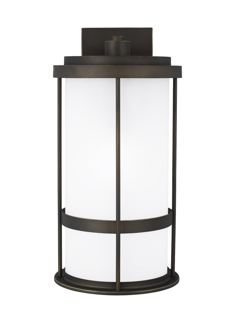media image for wilburn outdoor wall lantern by sea gull 8890901 71 3 222
