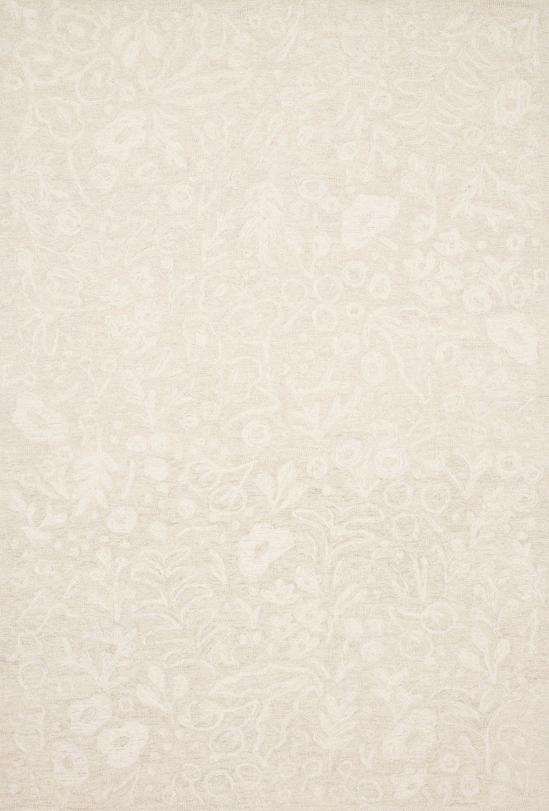 media image for Tapestry Hooked Ivory Rug Flatshot Image 1 229