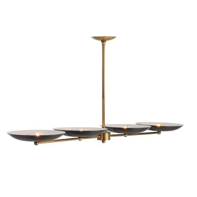 product image for griffith linear chandelier by arteriors arte 89015 4 76