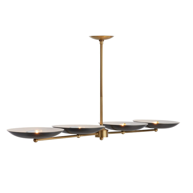 media image for griffith linear chandelier by arteriors arte 89015 4 257