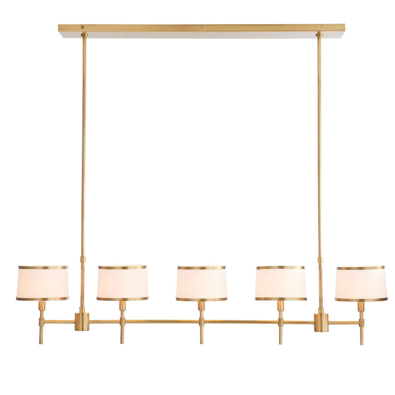 media image for luciano linear chandelier by arteriors arte 89022 2 212