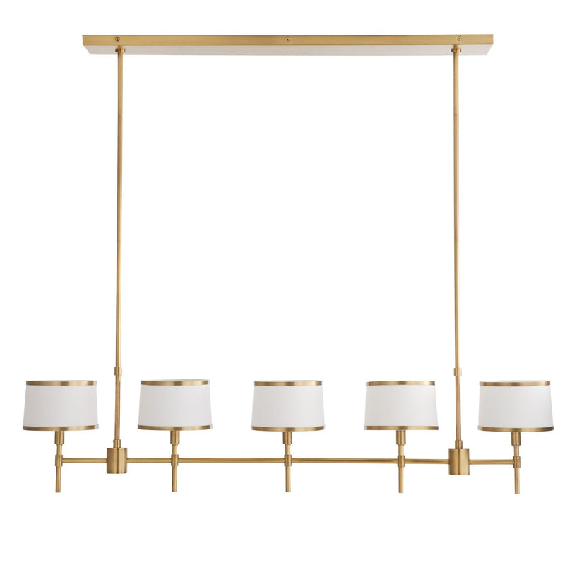 media image for luciano linear chandelier by arteriors arte 89022 1 27