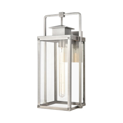 product image of Crested Butte 1-Light 20 x 10 x 9 Outdoor Sconce with Clear Glass Enclosure by BD Fine Lighting 59