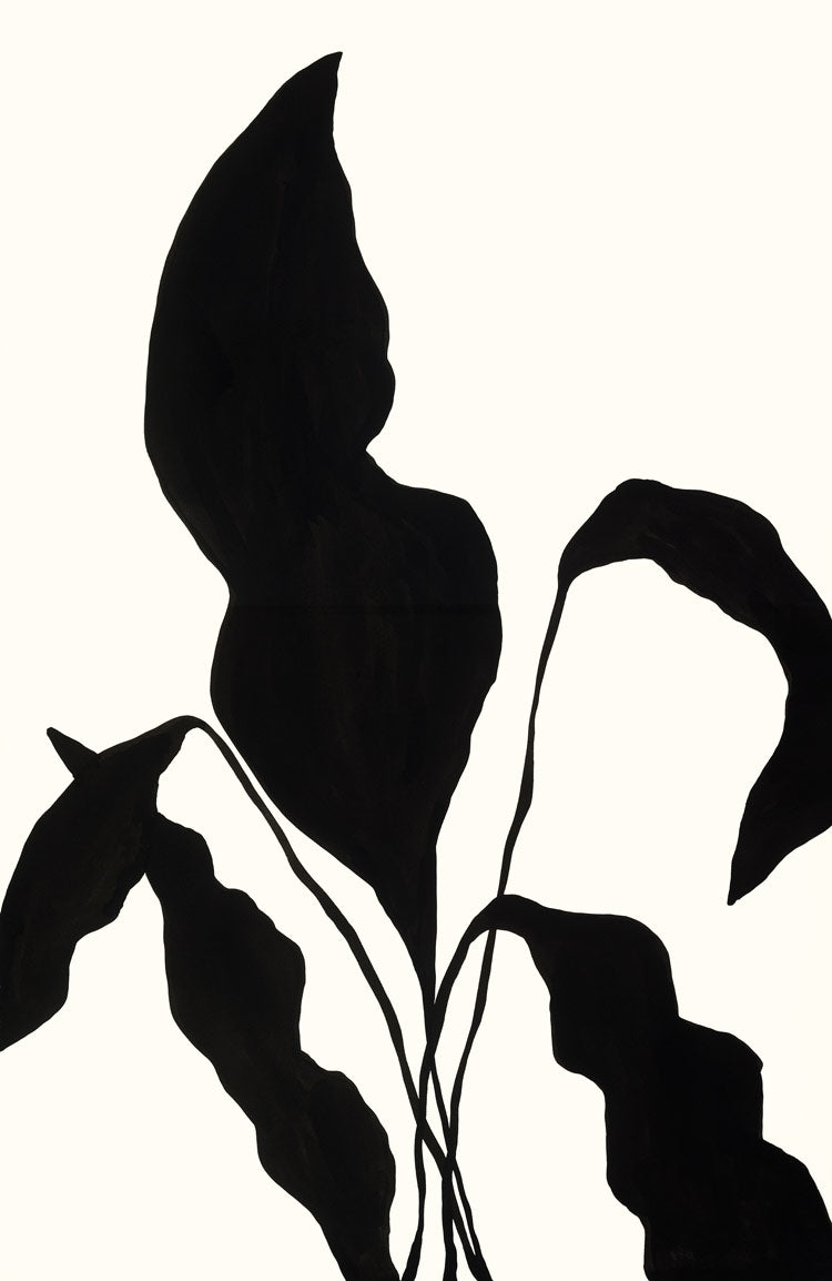 media image for Silhouetted Flower 1 By Grand Image Home 89190_P_33X23_B 1 232