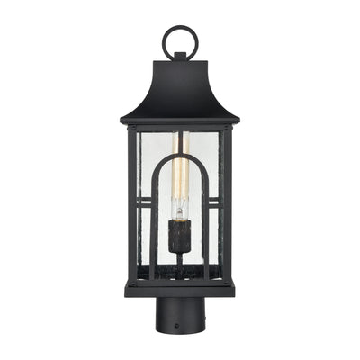 product image of triumph 1 light outdoor post light by elk 89604 1 1 587