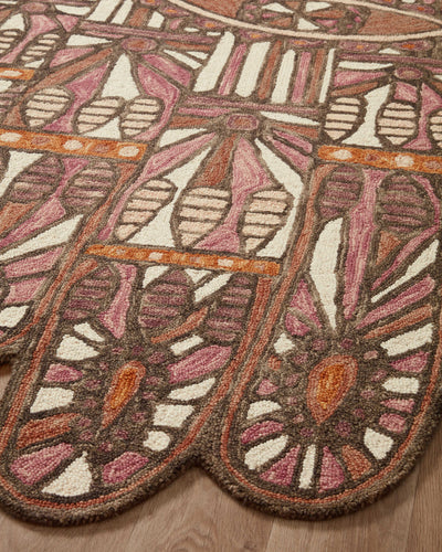 product image for Chaya Hooked Berry / Spice Rug Alternate Image 3 96