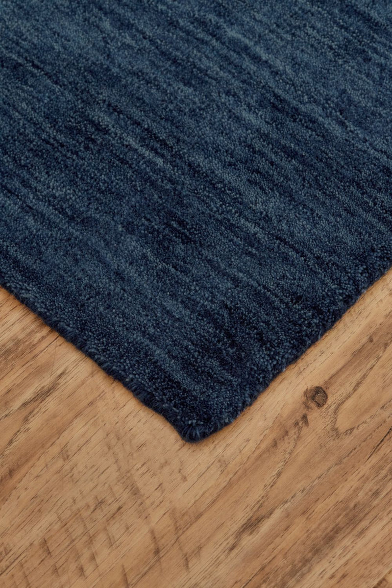 media image for Celano Hand Woven Midnight Navy Blue Rug by BD Fine Corner Image 1 210