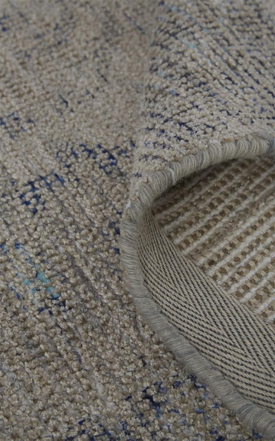 product image for Ramey Hand Woven Gray and Blue Rug by BD Fine Roll Image 1 15