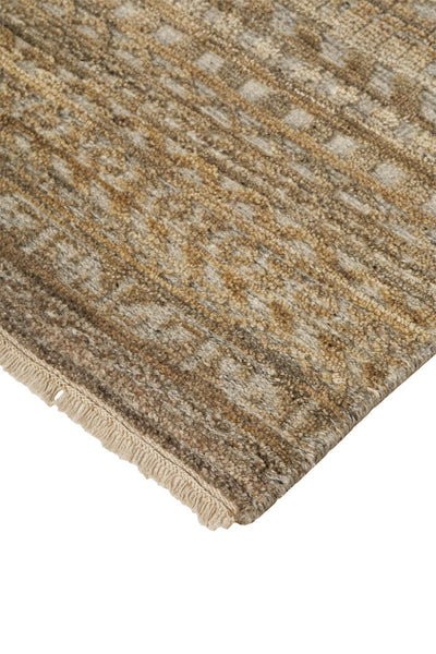 product image for Eckhart Hand Knotted Brown and Gray Rug by BD Fine Corner Image 1 56