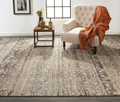 product image for Ennis Gray and Tan Rug by BD Fine Roomscene Image 1 26