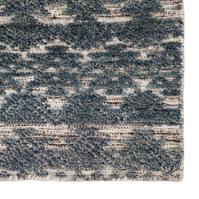 product image for rei08 prentice hand knotted geometric blue ivory area rug design by jaipur 2 91