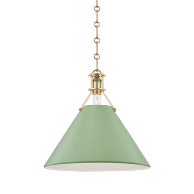 product image for painted no2 1 light small pendant design by mark d sikes 7 46
