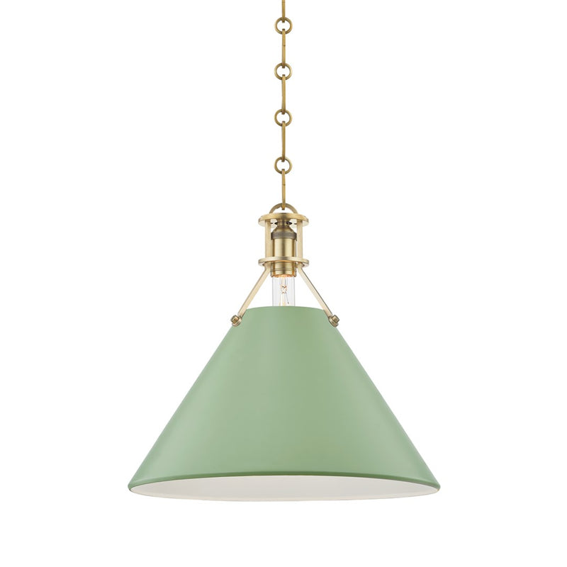 media image for painted no2 1 light small pendant design by mark d sikes 7 264