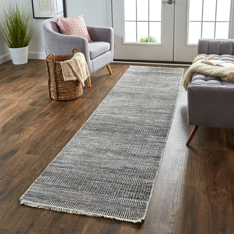 media image for Caldecott Hand Knotted Dark and Warm Gray Rug by BD Fine Roomscene Image 1 283