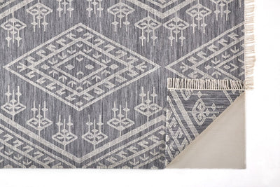 product image for Bray Blue and Ivory Rug by BD Fine Fold Image 1 19