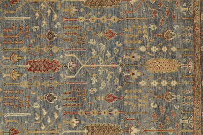 product image for Irie Hand Knotted Gray and Gold Rug by BD Fine Texture Image 1 76